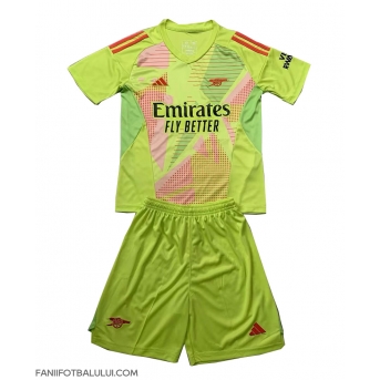 Arsenal Portarii Echipament de Fotbal Replică 2024-25 Copii Acasa (+ Șorturi)